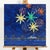 This original acrylic painting features vibrant fireworks against a deep navy sky scene that you might see on a holiday...