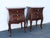 French Bombay Serpentine Nightstands Bedside Tables a Pair 6653 For Sale - Image 16 of 18