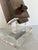 Brown Vintage Decorative Sarangi Mounted on Lucite Base For Sale - Image 8 of 12
