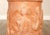 Light Pink Italian Marble Top Terra Cotta Pedestal For Sale - Image 8 of 12