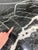 Late 20th Century Postmodern Italian Verde Marble Dining Table With Rectangular Slab Top and Block Base For Sale - Image 10 of 12