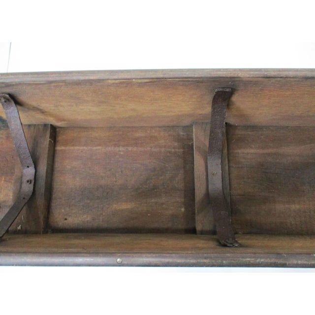 Folk Art Antique Snow, Ice Toboggan Sled For Sale - Image 10 of 18