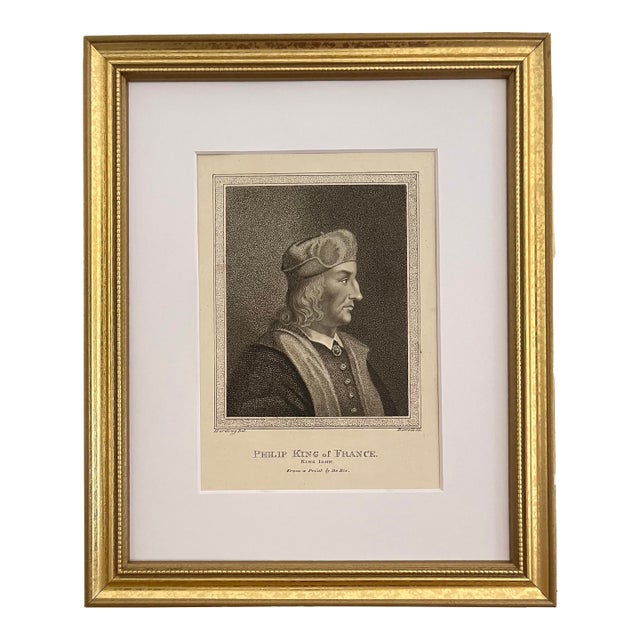 Original Portrait Engraving by Andrew Birrel 1799 For Sale