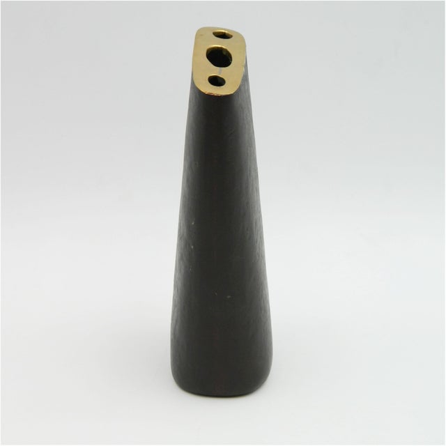 1950s Model 3852 Brass Vase by Carl Auböck, 1950s For Sale - Image 5 of 11