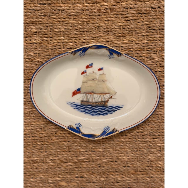 Vintage Mottahedeh Maritime Ship Dish For Sale In Charleston - Image 6 of 6