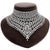 2020s Natural Diamond Necklace & Earring Suite With 135.87 Ct Diamond in 18k Gold For Sale - Image 5 of 6