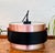 Saturn Pendant Lamp in Copper and Black Metal by Jo Hammerborg for Fog & Mørup, 1960s For Sale - Image 10 of 14