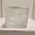 Glass 1960s Mid-Century Modern Diamond Point Clear Glass Decanter With Square Stopper For Sale - Image 7 of 10