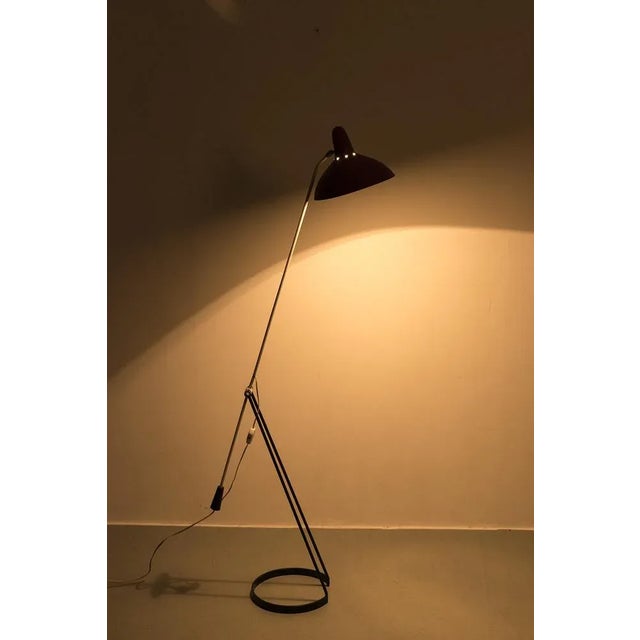 Tivoli floor lamp by Floris Fiedeldij from 1956 for Artimeta. Some traces of use, see photo. Measurements H. 150 cm; Ø 28...