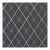 Sample - Schumacher Kasumi Diamond Wallpaper in Chalkboard For Sale