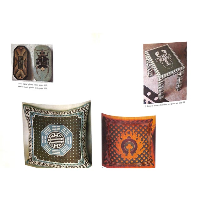 "Needlepoint by Design: Variations on Chinese Themes" 1970 Lane, Maggie For Sale - Image 10 of 10