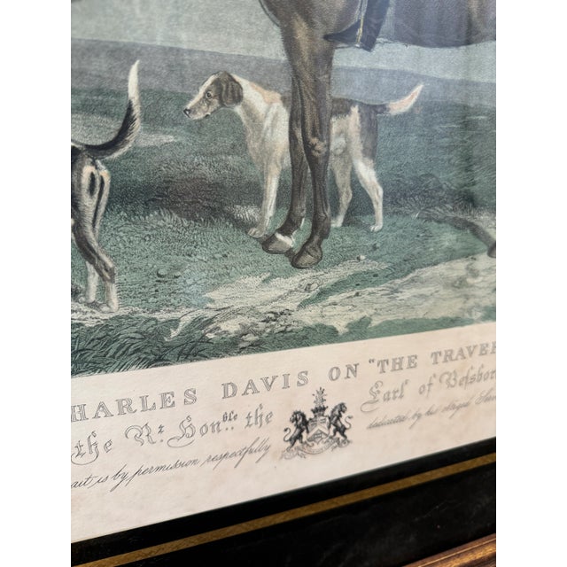 English Charles Davis on “The Traverse” Antique Print For Sale - Image 3 of 9