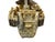 Vintage Asian Cream Bone Inset Treasure Ship Display Art Figure For Sale - Image 13 of 16