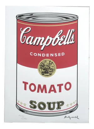 Andy Warhol, Carnegie Museum of Art: Campbell's Tomato Soup, Lithograph, 1968