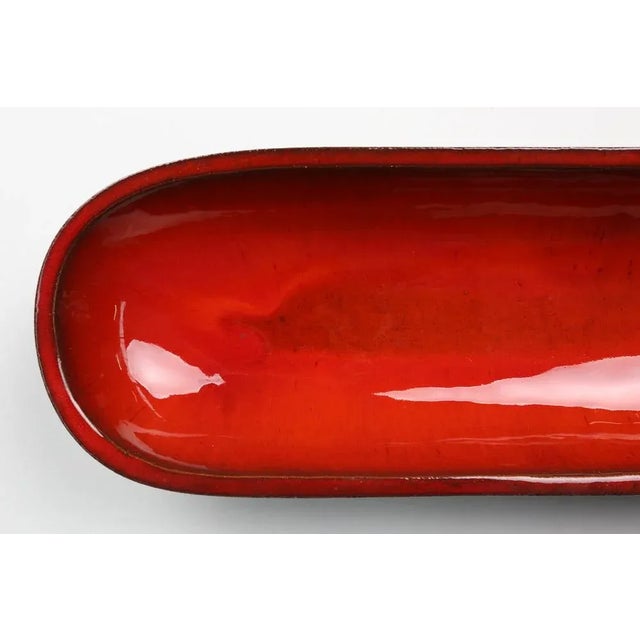 Black Mid-Century Amphora Bowl, 1960s For Sale - Image 8 of 13