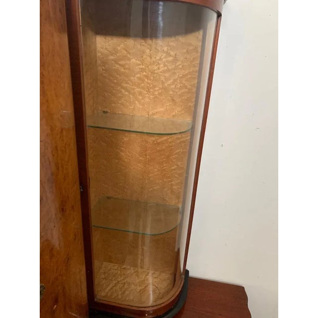 Art Deco Mahogany Sideboard or Showcase, 1930s For Sale - Image 14 of 17