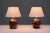 Ceramic Oval Table Lamps by Kent Eriksson for Designhuset, Sweden, 1970s, Set of 2 For Sale - Image 9 of 12