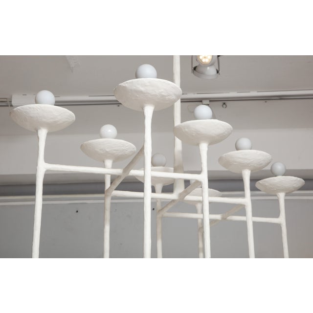 Alberto Giacometti Bespoke Plaster Fixture in the Manner of Giacometti For Sale - Image 4 of 12