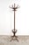 Vintage Beech Floor Coat Rack in Thonet Style, 1950s For Sale - Image 4 of 7