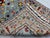 Blue Gray Persian-Style Floral Wool Runner Rug, Natural Dyes, 2'9" X 9'7" For Sale - Image 14 of 14