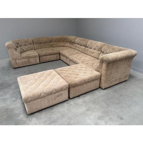 Late 20th Century Large Modular Sofa Set by Laauser, 1970s, Set of 8 For Sale - Image 5 of 16