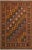 Vintage Soumak Rust/Brown Wool Rug - 4'11'' X 6'5'' For Sale - Image 10 of 10
