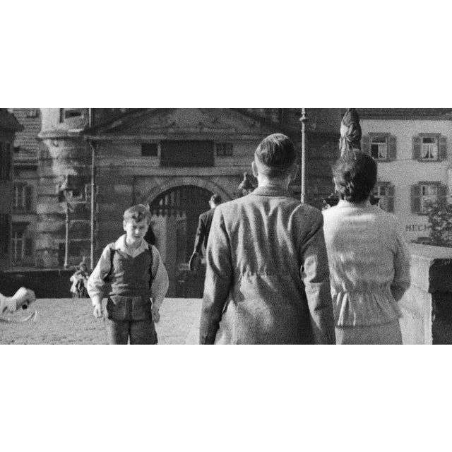 Traditional People on Old Bridge at Neckar to Heidelberg, Germany 1936, Printed 2021 For Sale - Image 3 of 5
