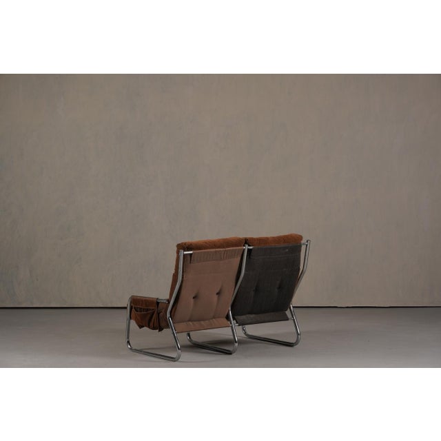 Mid-Century Sofa by Gillis Lundgren for Ikea, Sweden, 1970s For Sale - Image 6 of 15
