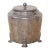 1930s Art Deco Pewter Jar With Lid For Sale