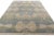 Mid-Century Modern Rug & Kilim’s Scandinavian Style Rug in Green, Blue and Beige Geometric Pattern - 8x10 For Sale - Image 3 of 6