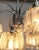 German Type 9471 Glass and Metal Chandelier from Richard Essig, 1970s For Sale - Image 6 of 15