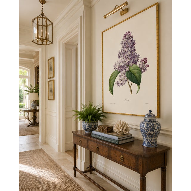 Lilac by Redouté, Vintage Botanical Art Print, 20" X 30" For Sale - Image 10 of 11