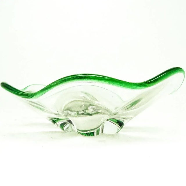 German Glass Bowl from Poschinger, 1900s For Sale - Image 4 of 7