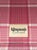 Vintage Mid-Century Modern Cane Barrel-Back Armchair | Hollywood Regency Neoclassical Revival | Tufted Pink Plaid Upholstery For Sale - Image 11 of 18