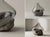 Contemporary Housewarming Gift Crystal Vase With Natural Stone – One of a Kind Sculptural Decor For Sale - Image 3 of 7