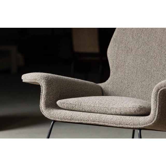 Large Lounge Chair by Carlo Hauner for Forma Moveis, Brazil, 1955 For Sale - Image 3 of 18