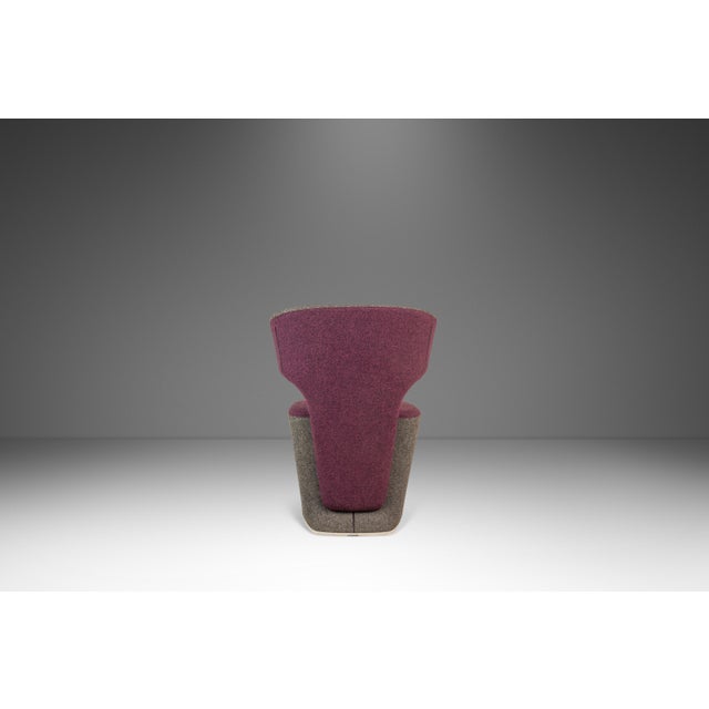 Post Modern "Bison" Accent Sculptural Lounge Chair in Mohair Attributed to Simon Pengelly for Allermuir, United Kingdom, C. 2010s For Sale - Image 4 of 18