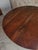 Antique French Walnut Drop-Leaf Round Table, 1890s For Sale - Image 15 of 18