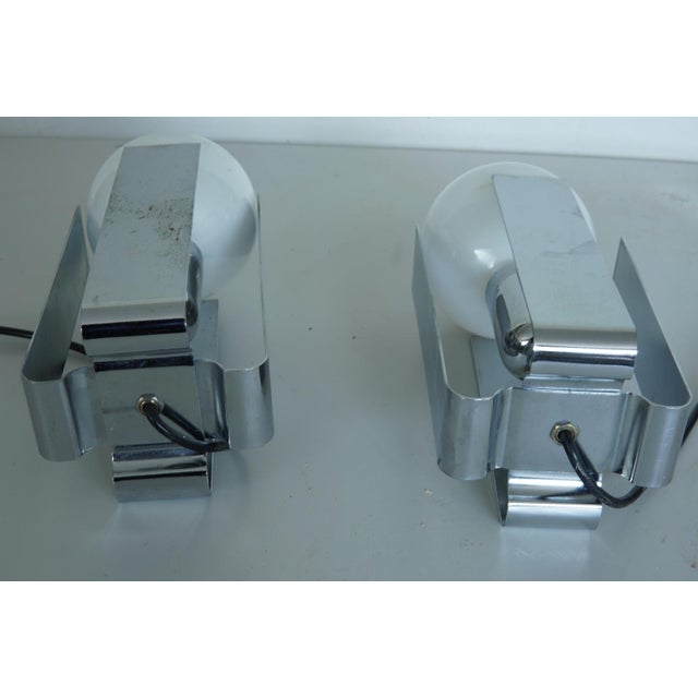 Claudio Salocchi Vintage Bilia Table Lamps by Claudio Salocchi for Lumenform, Italy, 1970s, Set of 2 For Sale - Image 4 of 8