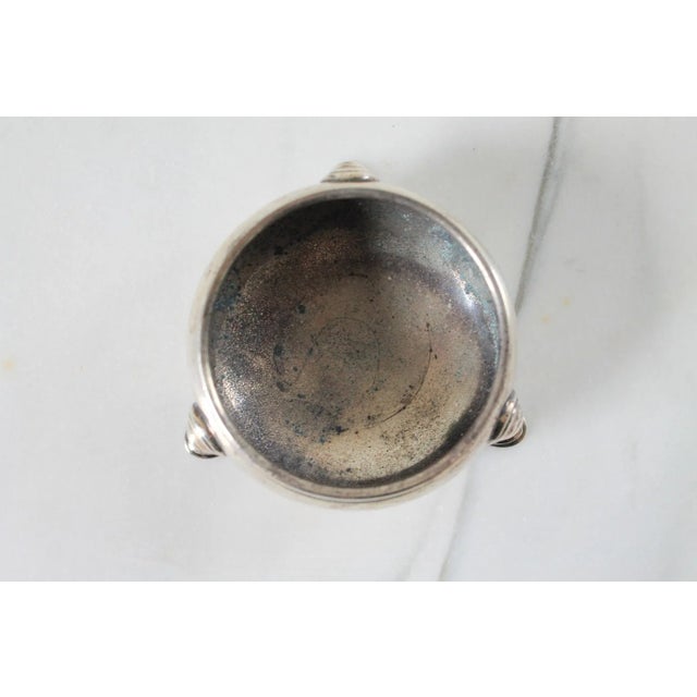 Mid 20th Century Vintage Ensko New York 950/1000 Fine Silver Salt Cellar For Sale - Image 5 of 6