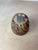 Vintage Marbled Porcelain Bud Vase in the Style of Nemadji or Ozark Pottery, Swirl Glaze Ceramic Vessel For Sale In Seattle - Image 6 of 8