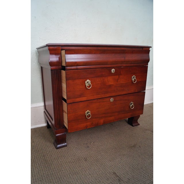 Ethan Allen British Classics "Daryn" Chests Nightstands A Pair Chairish