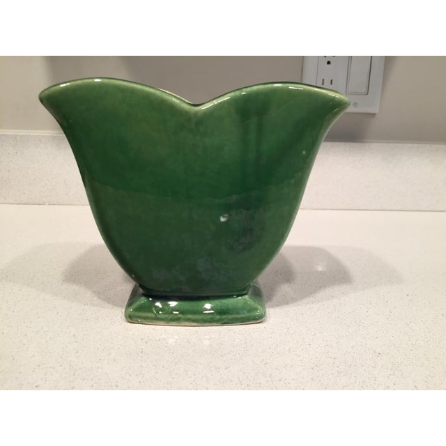 McCoy Green Vase Chairish