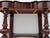 Mahogany Console Table with Leather Inlay Top and Drawer, 1870s For Sale - Image 15 of 16