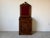 French Country 18th Century French Country Walnut Wood Cabinet With Carved Geometric Details For Sale - Image 3 of 12