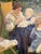 Hans Hammer, Mother with Children in the Garden, 1912, Oil Painting on Canvas For Sale - Image 6 of 13