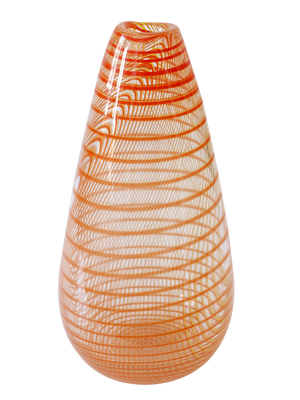 Art Glass Vase by Olle Brozén for Kosta Boda, Sweden, 1980s