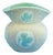 Majolica Ceramic Vase with Vine Leaf Decoration attributed to Nino Strada for Cima Deruta, 1950s For Sale