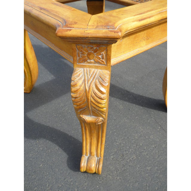Vintage Ornate Carved Wood End Tables a Pair Chairish