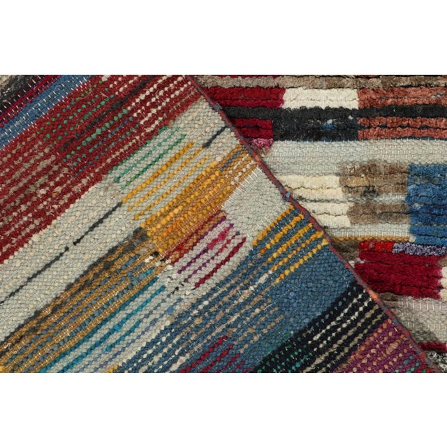 Rug & Kilim’s Moroccan Style Rug in Colorful High-Low - 10'x10' For Sale In New York - Image 6 of 6